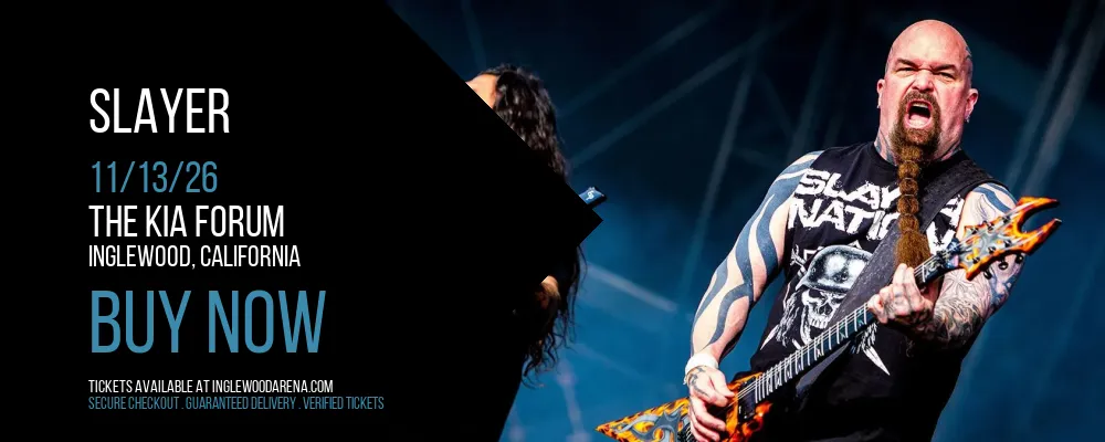 Slayer at The Kia Forum