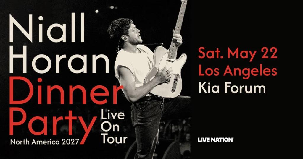 Niall Horan at The Kia Forum